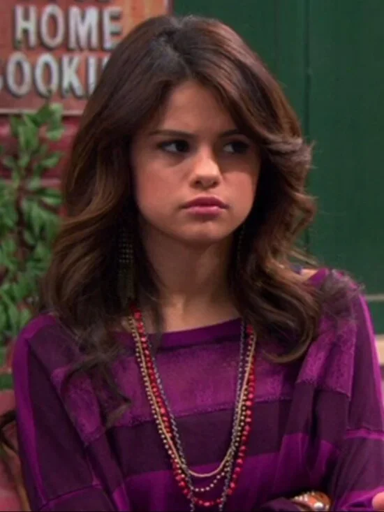 Free People Long Sleeve Lacey Stripes Top in Plum Combo ASO Alex Russo - Picture 12 of 12